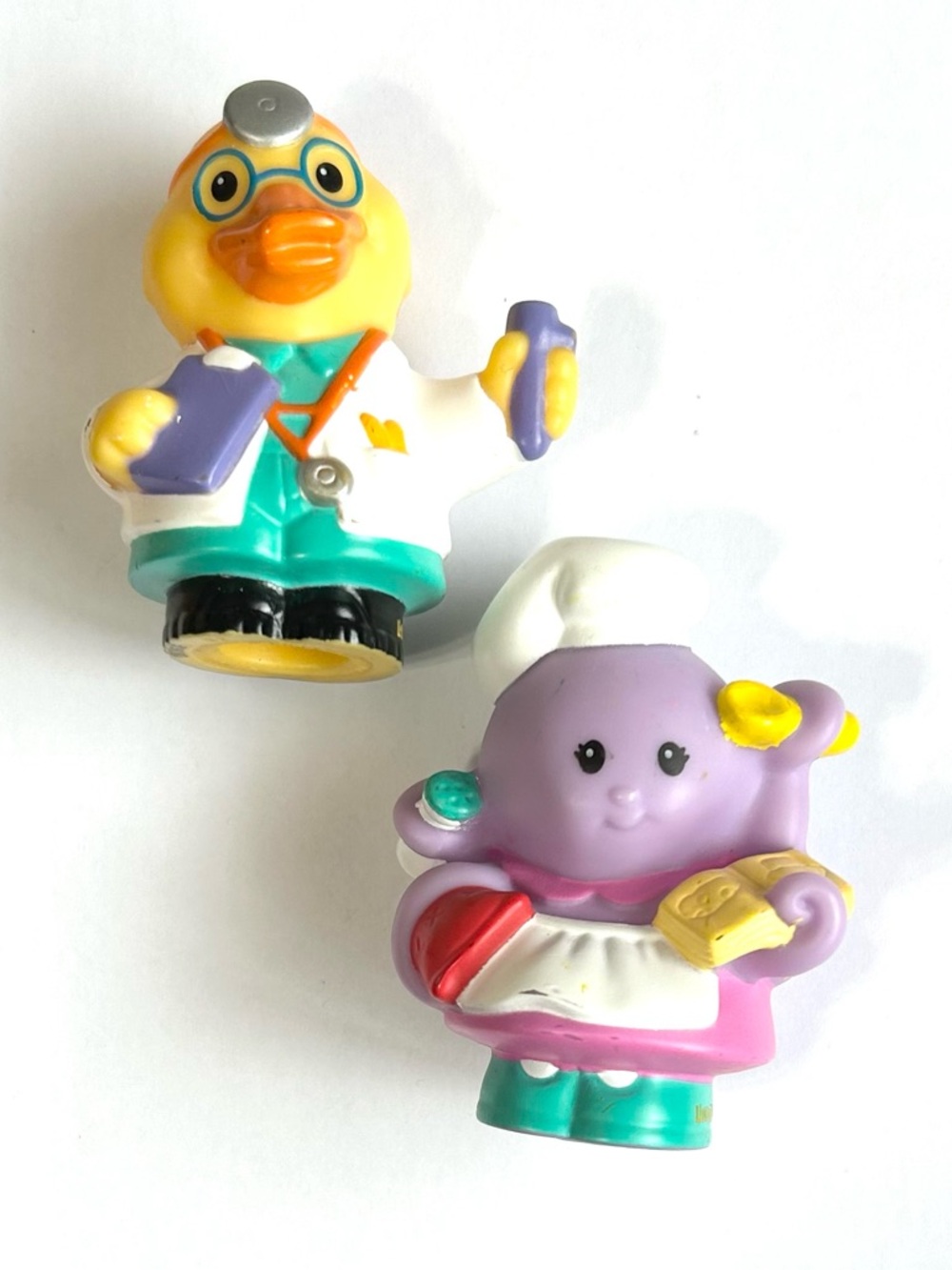 Fisher-Price Little People Animalville Dr. Duck & Chef Penny Pasta 2009